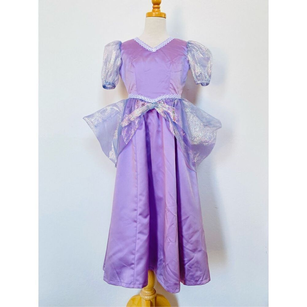Girls 8/10 Handmade Purple Princess Dress Costume